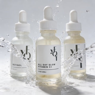 Plump & Hydrate Bundle: All Day Glow Vitamin C+ * Hyaluronic Acid * Retinol.